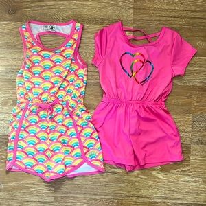 Body Glove set of two girls short jumpers size 5